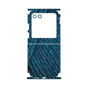 MAHOOT Fabric Texture 1-FullSkin Cover Sticker for Motorola Razr 40 Ultra