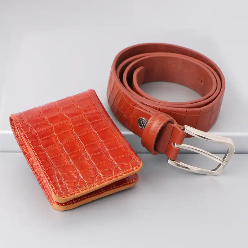 ست هدیه مردانه مدل چرم طبیعی