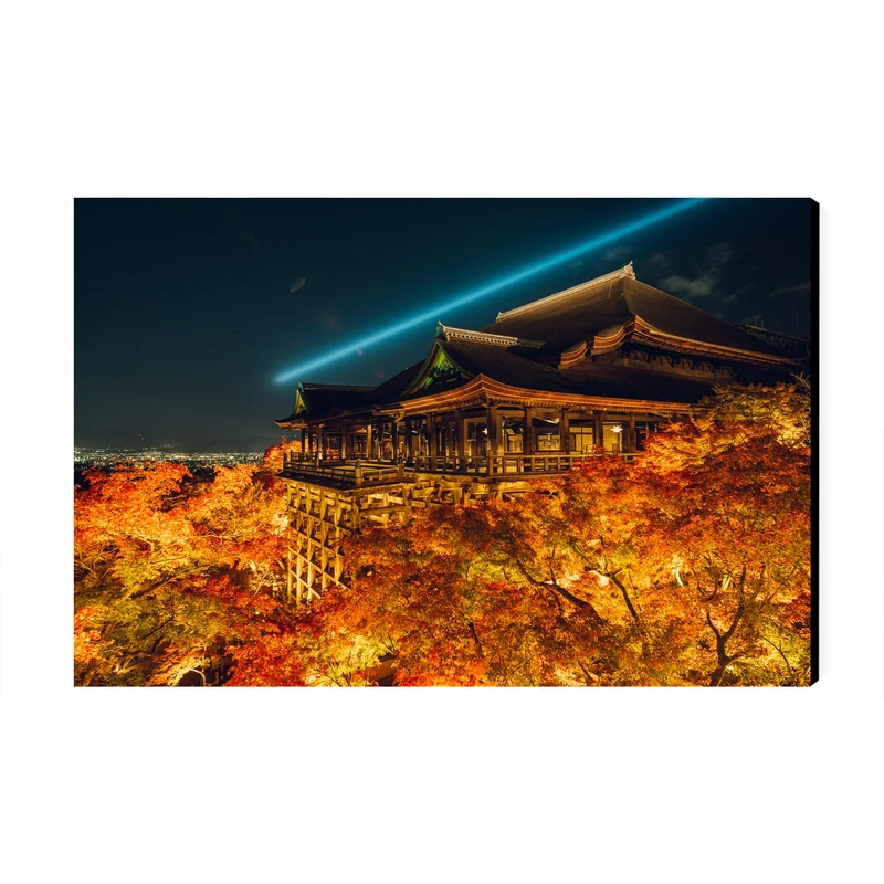 تابلو شاسی عرش طرح گردشگری ژاپن مدل معبد کیومیزودرا کد As6204