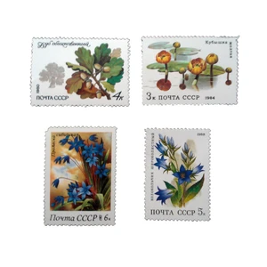 تمبر یادگاری مدل طبیعت کد bc-1349 مجموعه 4 عددی