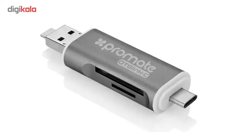 کارت خوان USB-C و microUSB OTG پرومیت مدل OTGLink-C
