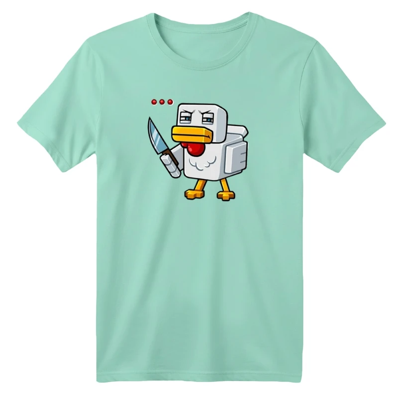 تی شرت آستین کوتاه بچگانه مدل ماینکرفت کد 04