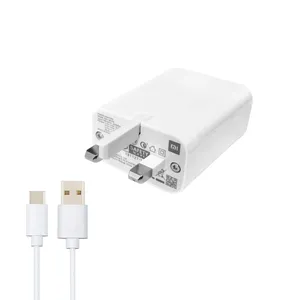  شارژر دیواری شیائومی مدل MDY-09-EM به همراه کابل تبدیل USB-C 