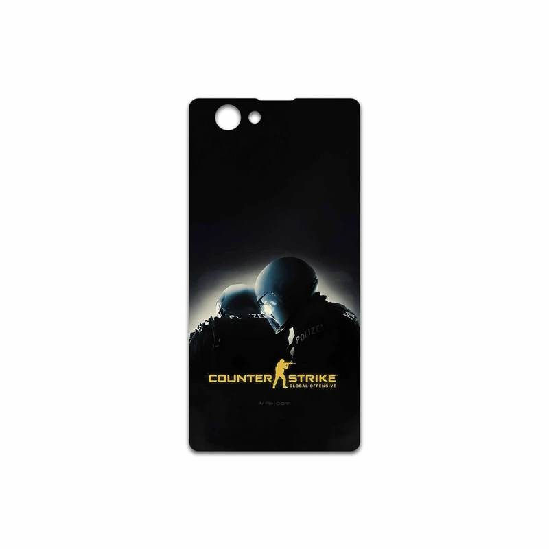 برچسب پوششی ماهوت مدل Counter-Strike مناسب برای گوشی موبایل سونی Xperia Z1 Compact