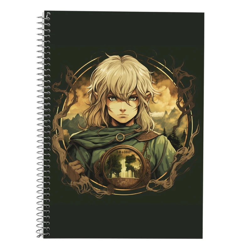 دفتر لغت 50 برگ مدوپد طرح  ارباب حلقه ها The Lord of the Rings کد DF3091