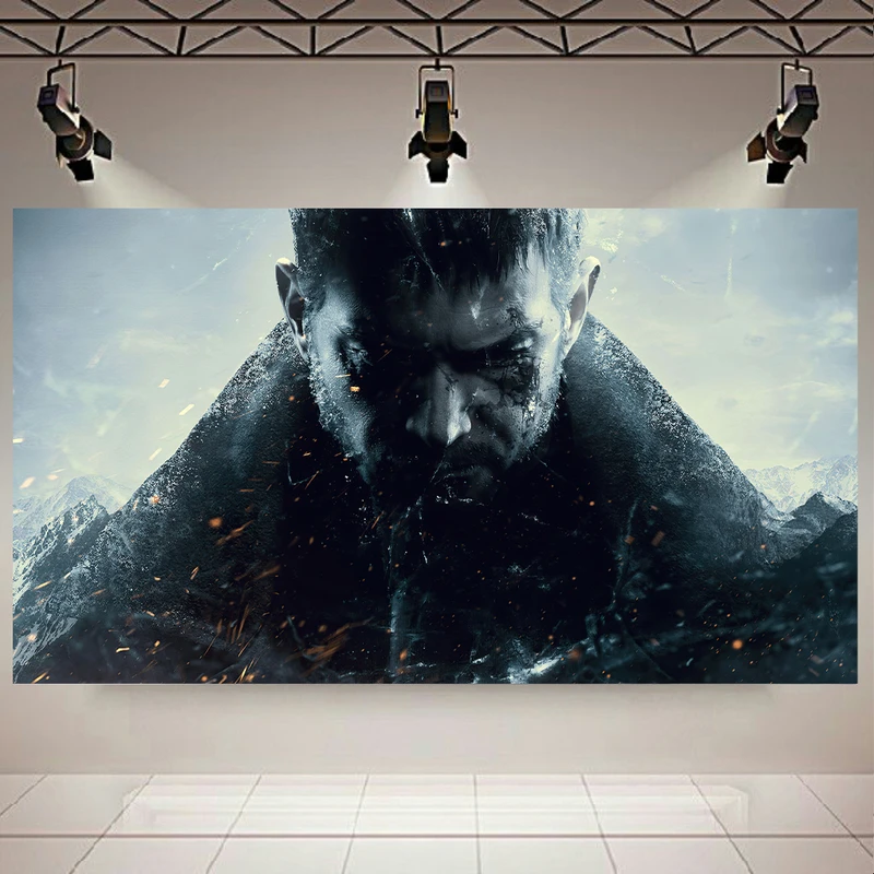 تابلو شاسی طرح گیم مدل Resident Evil Village کد AR870