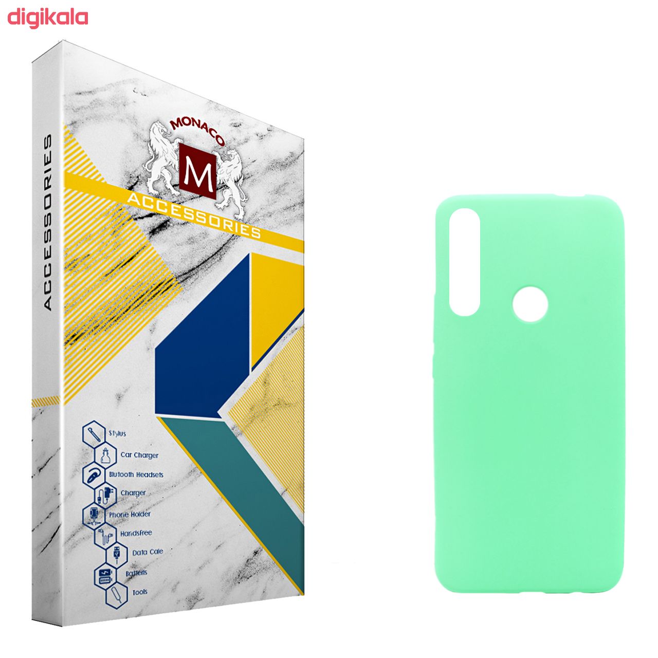 کاور موناکو مدل Sn083 مناسب برای گوشی موبایل هوآوی Y9 Prime 2019 به همراه محافظ صفحه نمایش