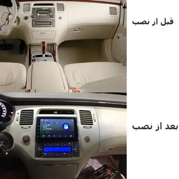 پخش کننده تصویری خودرو اینفینیتی کد10 مناسب برای آزرا