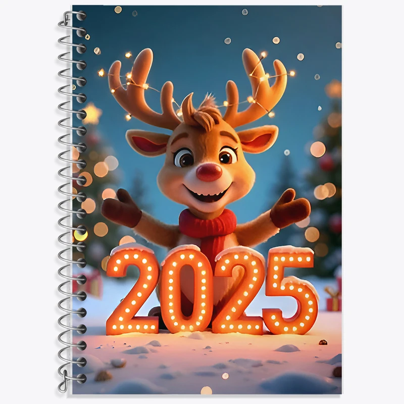 دفتر نت موسیقی 50 برگ خندالو طرح سال 2025 میلادی کد F8040