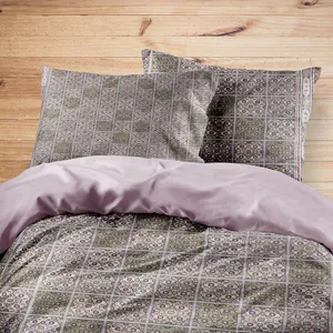 سرویس روتختی مدوپد طرح قالی مود بیرجند خشتی مدل C-birjand02 یک نفره 4 تکه