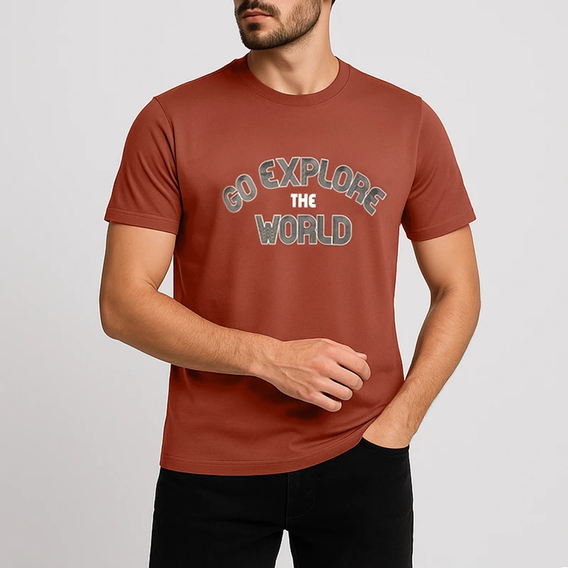 تی شرت آستین کوتاه مردانه مدل SB-SS-vk021315