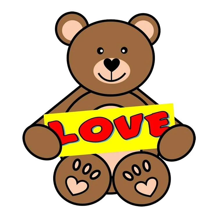 استیکر پارچه و لباس پاد آفرین مدل کارتونی کد S1764