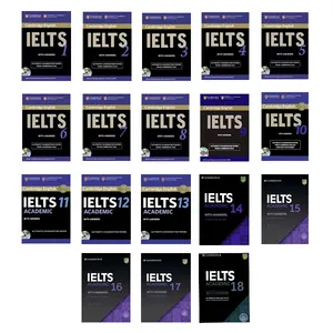 کتاب IELTS 1-18 Academic اثر جمعی از نویسندگان انتشارات کمبریدج 18 جلدی