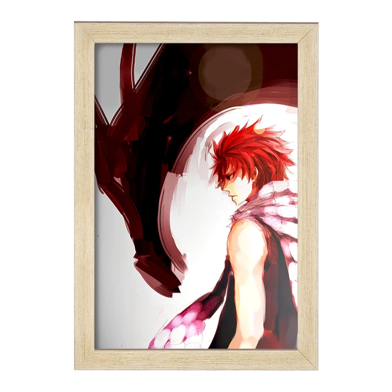 تابلو خندالو مدل ناتسو انیمه فری تیل Fairy Tail  کد 16477