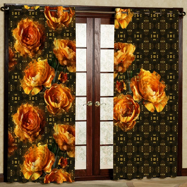 پرده پانچی مدل مخمل کد 6350 سایز 280x140 سانتی متر