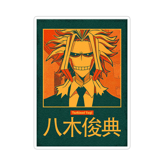 استیکر تزئینی موبایل و تبلت ماسا دیزاین مدل AS035 ANIME