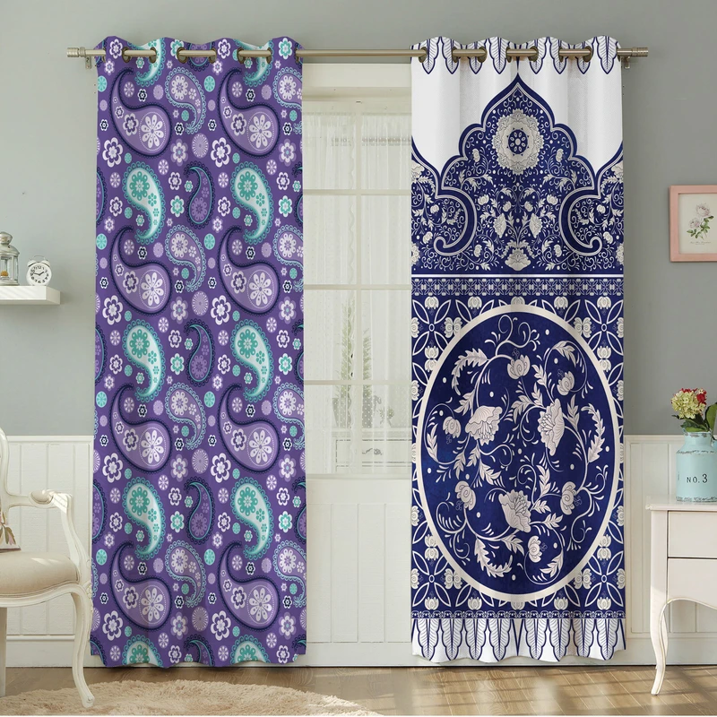 پرده نیروانا مدل مخمل کد 4243 سایز 140×280 سانتی متر