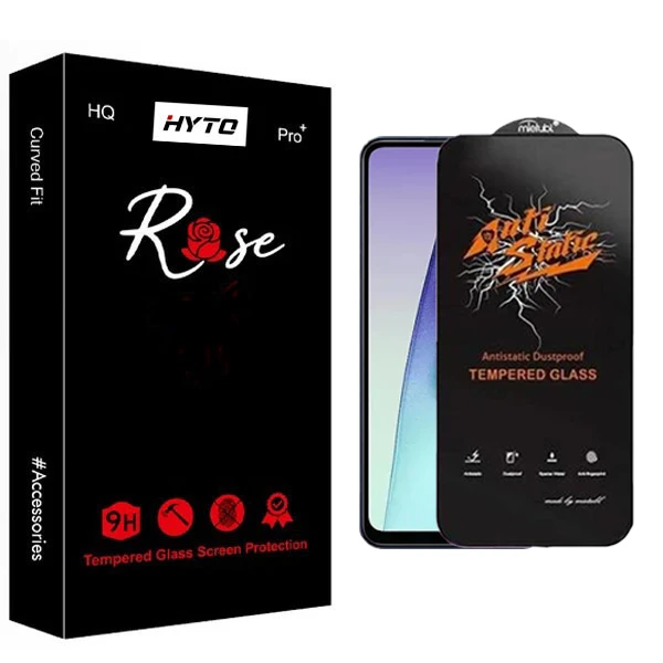 محافظ صفحه نمایش هیتو مدل Rose Antistatic Glavers مناسب برای گوشی موبایل شیائومی redmi 14C / 14R 5G / A3 Pro / poco C75 