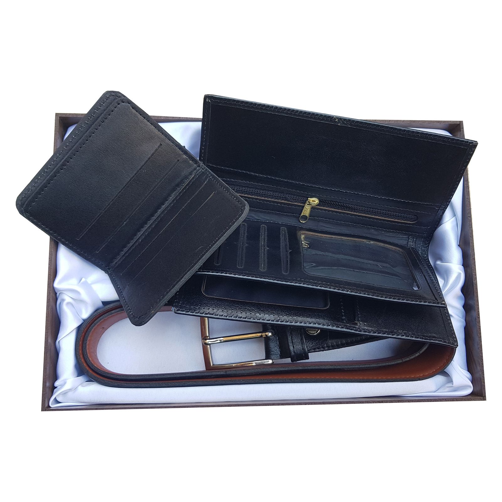 ست هدیه مردانه چرم دیاکو مدل S-ATM-3 -  - 3