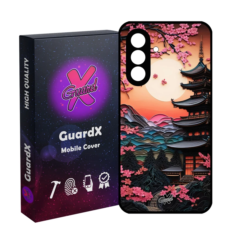 کاور گارد ایکس طرح معبد ژاپن مدل 10582 مناسب برای گوشی موبایل سامسونگ Galaxy A26 / A26 5G