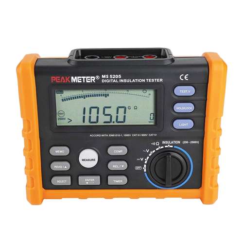 میگر دیجیتال پیک متر مدل MS5205