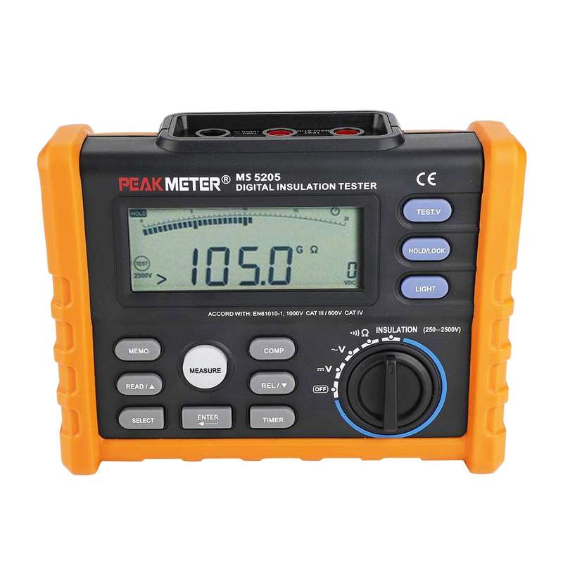 میگر دیجیتال پیک متر مدل MS5205