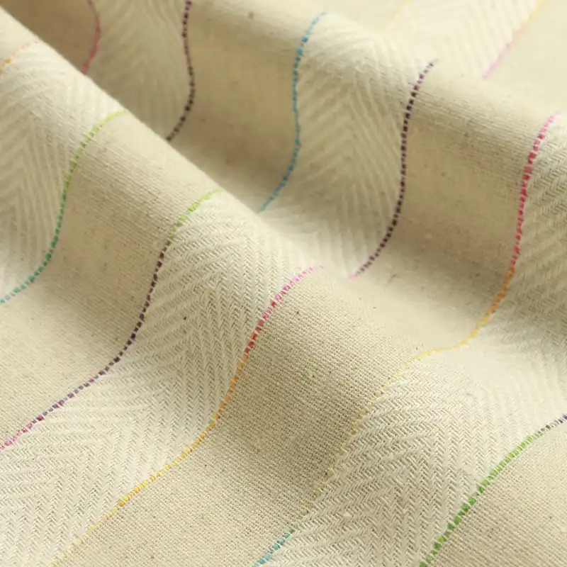 پارچه لباس مدل لینن مولتی کالر