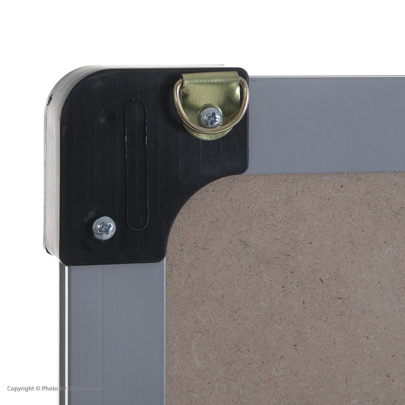 تخته وایت برد آسابرد مدل مغناطیسی سایز 80×100 سانتی متر به همراه پایه نگهدارنده