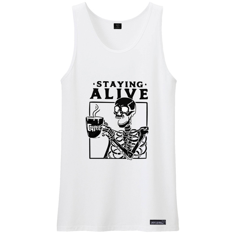 تاپ مردانه 27 مدل  STAYING ALIVE کد WN951