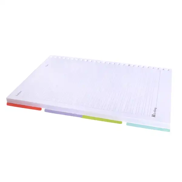 كاغذ کلاسور دو خط كيان كينگ مدل ٢٦ بسته ١٠٠ عددي