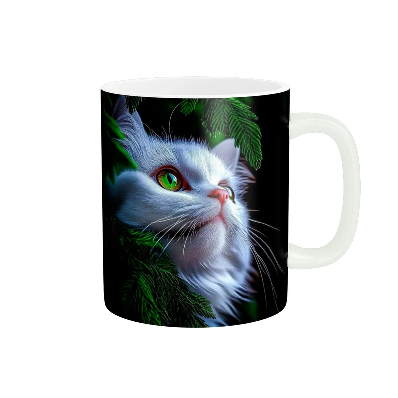 ماگ پاد آفرین طرح گربه بامزه کد 4388