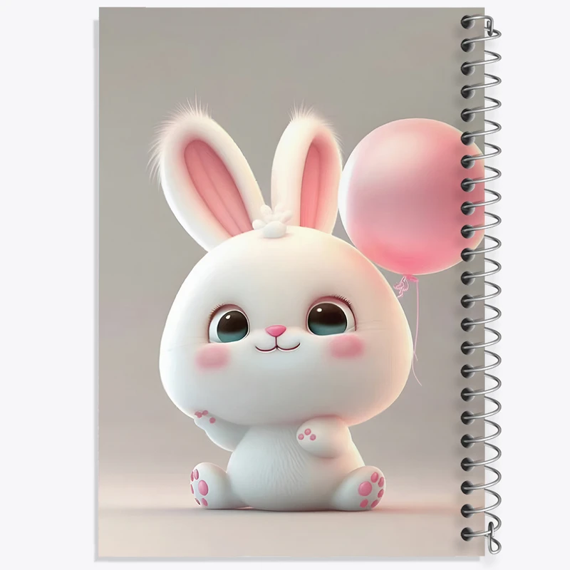 دفتر لیست خرید 50 برگ خندالو طرح خرگوش بامزه کد F5773