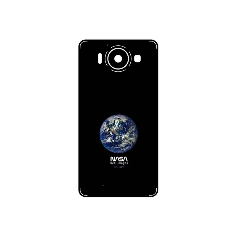 برچسب پوششی ماهوت مدل NASA Home Earth مناسب برای گوشی موبایل مایکروسافت Lumia 950