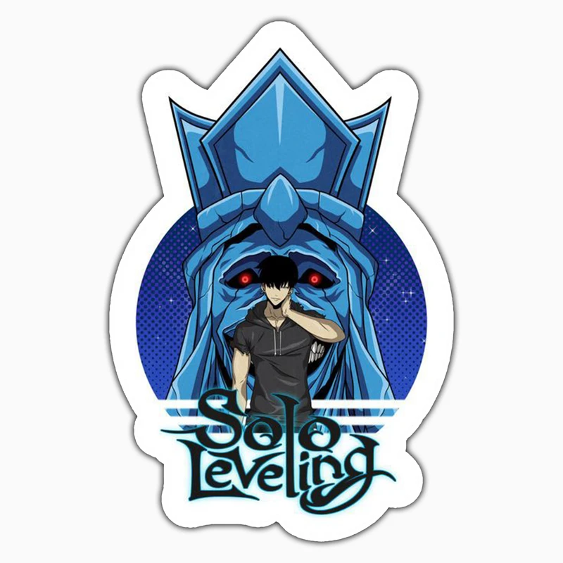 استیکر لپ تاپ و موبایل بووم طرح انیمه Solo Leveling مدل Sung کد MD89