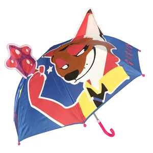 چتر بچگانه مدل سه بعدی طرح روباه فانتزی کد A 3D