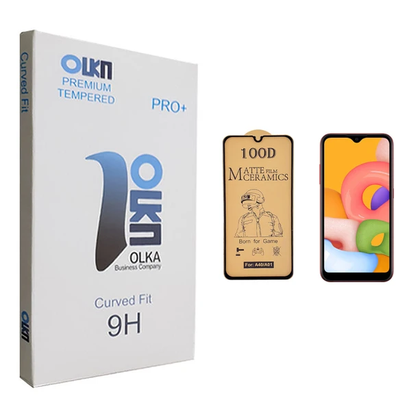 محافظ صفحه نمایش سرامیکی الکا مدل +PRO مناسب برای گوشی موبایل سامسونگ Galaxy A01