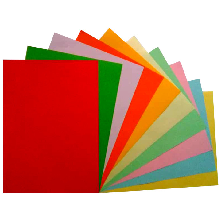 کاغذ رنگی a4 کپی مکس کد g-80 بسته 500 عددی