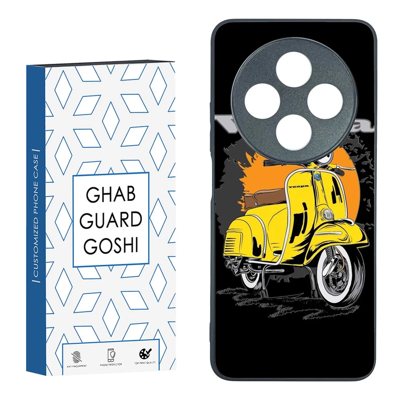 کاور قاب گارد گوشی طرح موتور وسپا کد TPU-161 مناسب برای گوشی موبایل شیائومی REDMI 14 C
