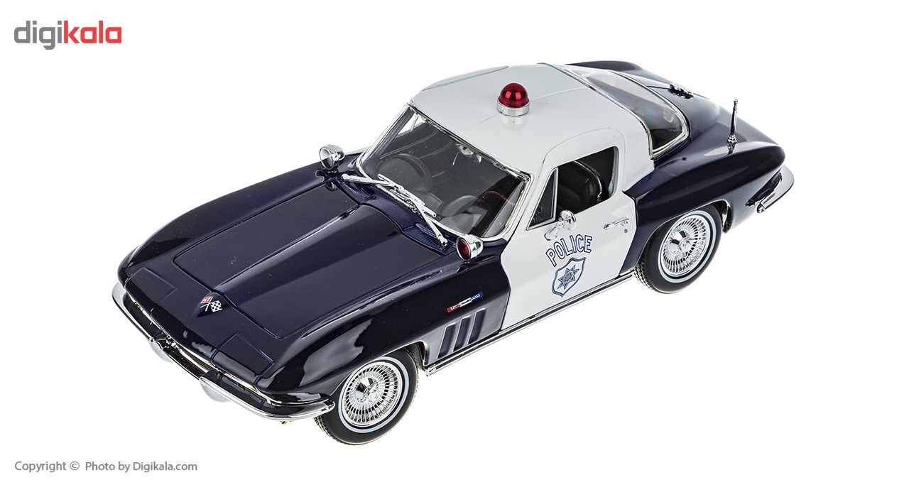 ماشین بازی مایستو مدل 1965Chevrolet Corvette Police