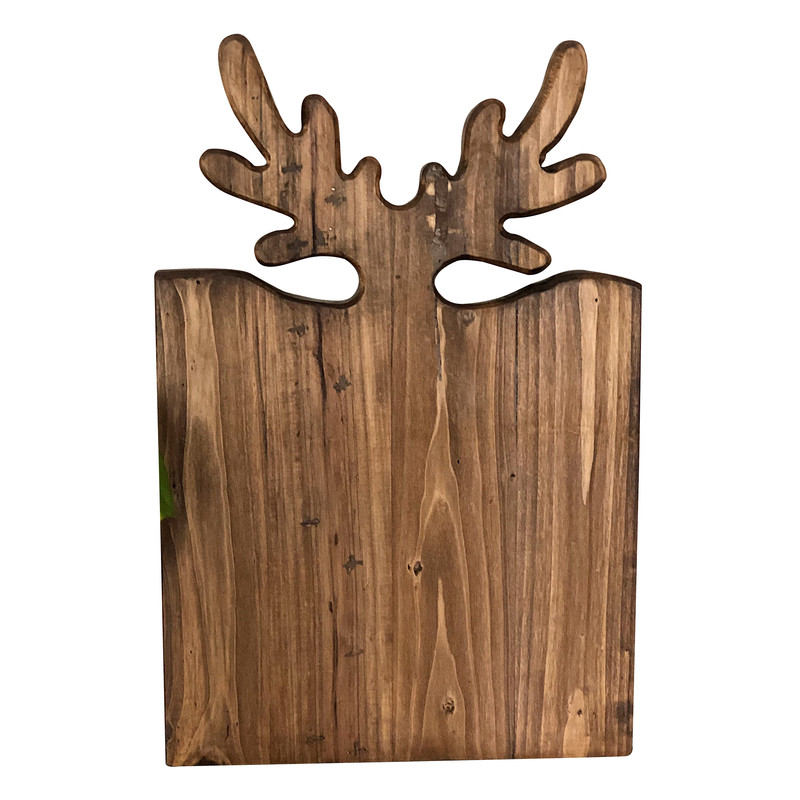 تخته سرو چوبی مدل شاخ گوزن کد 2