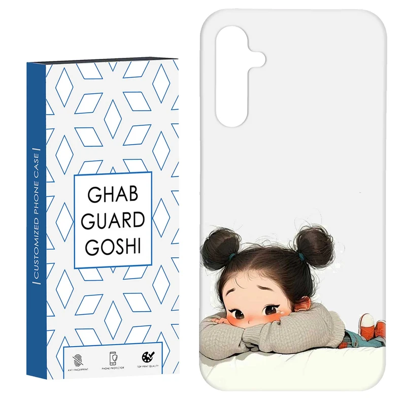 کاور قاب گارد گوشی طرح دختر ملوس کد Dimo-952 مناسب برای گوشی موبایل سامسونگ Galaxy A14