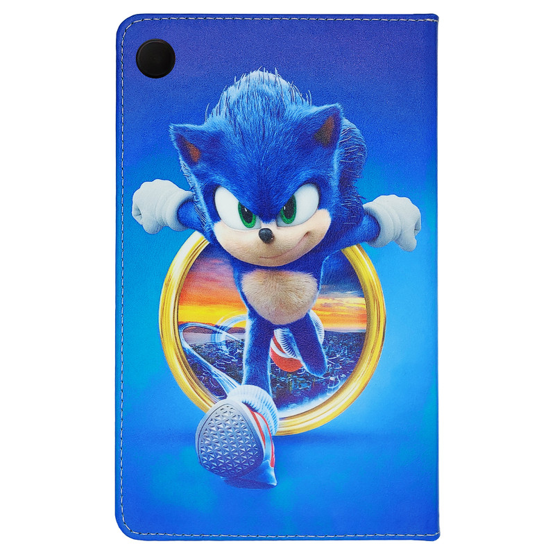 کیف کلاسوری طرح Sonic کد TB384 مناسب برای تبلت سامسونگ Galaxy Tab A9 / X115