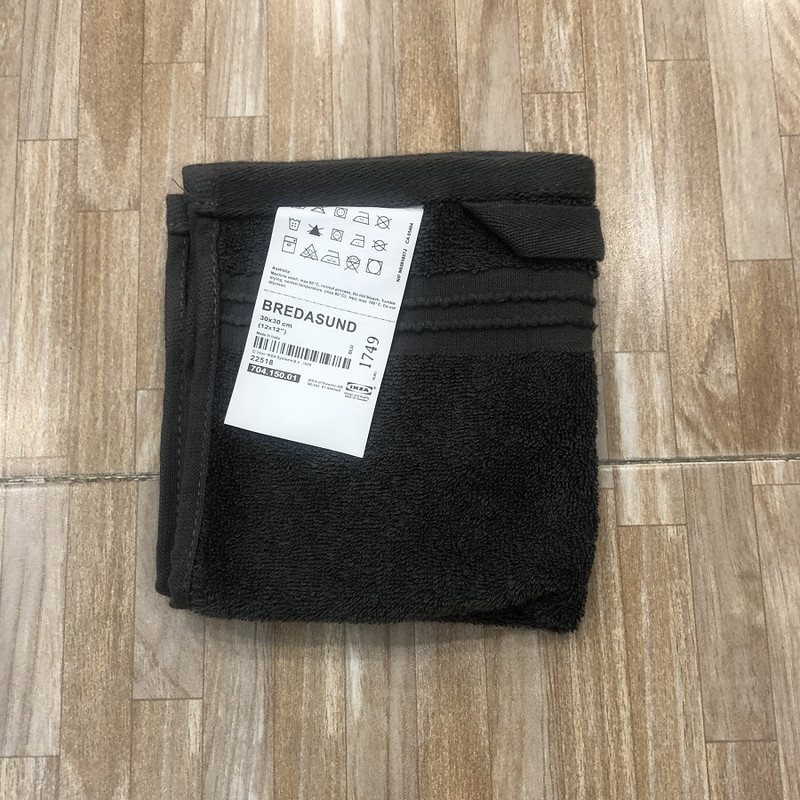 حوله دستی ایکیا مدل BREDASUND سایز 30x30 سانتی متر