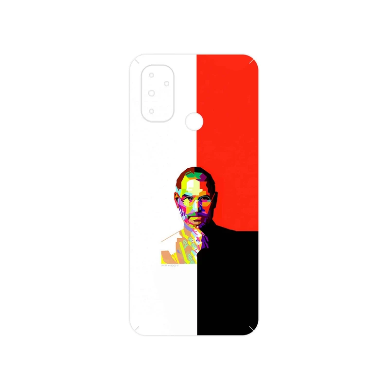 برچسب پوششی ماهوت مدل 1 Collage of Steve Jobs مناسب برای گوشی موبایل وان پلاس Nord N100