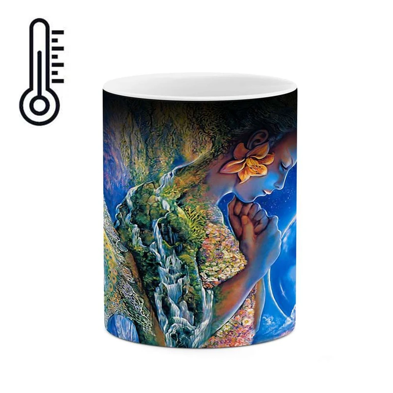 ماگ حرارتی کاکتی مدل نقاشی کد mgh13812