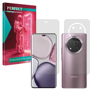 Perfect Tough model transparent screen protector suitable for Honor X9c mobile phone along with the back protector