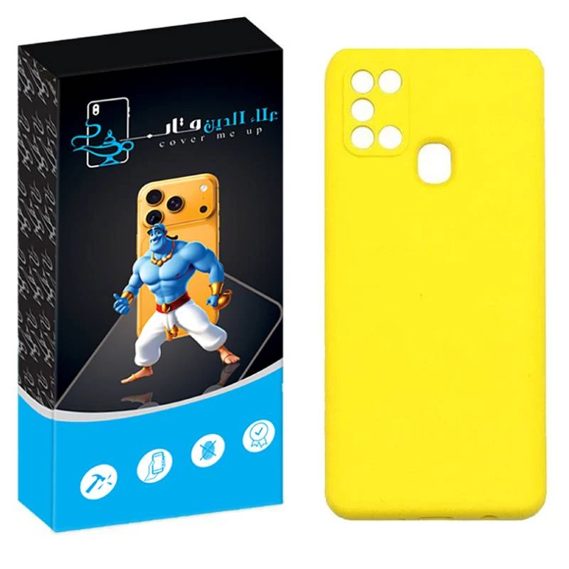 کاور علاالدین قاب مدل سیلیکونی مناسب برای گوشی موبایل سامسونگ Galaxy A21s 