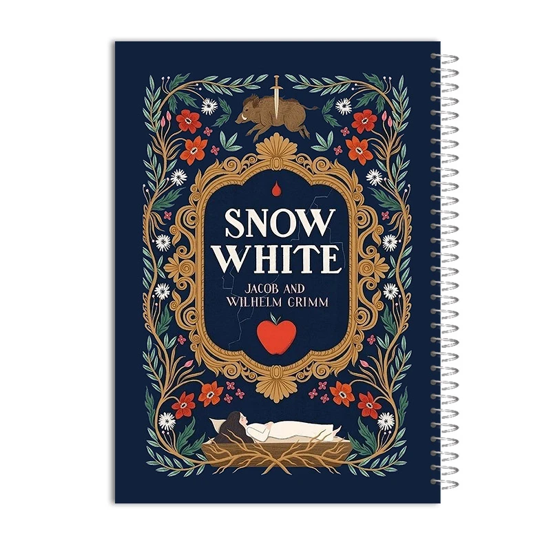 دفتر یادداشت 80 برگ آی چاپ مدل snow کد 905