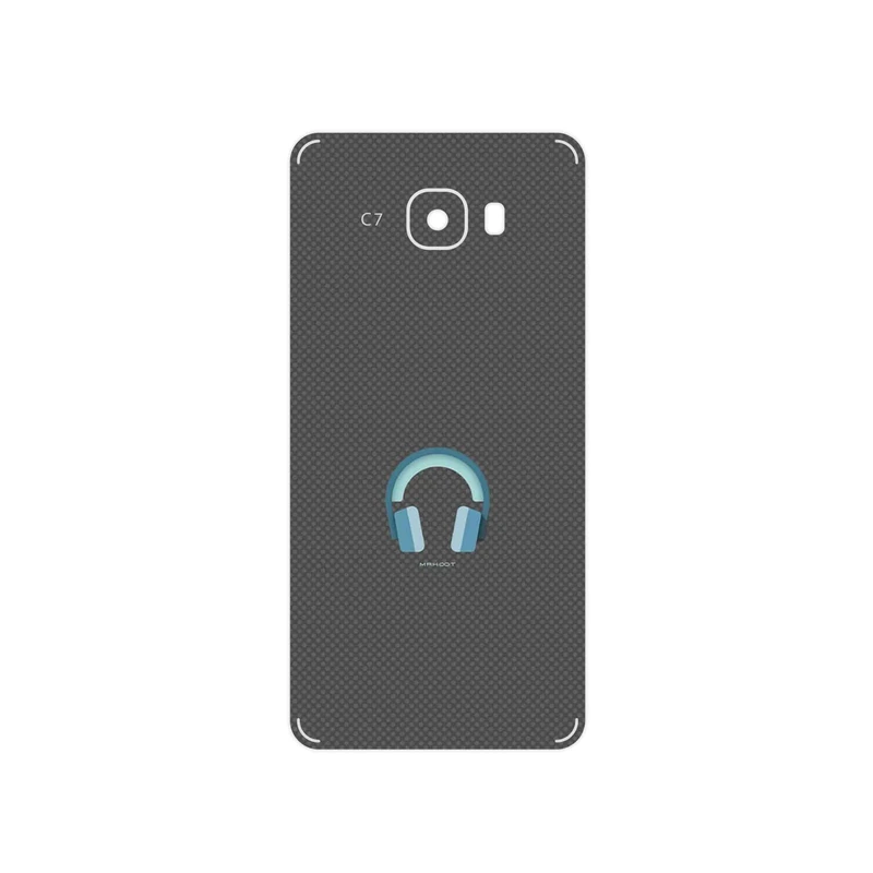 برچسب پوششی ماهوت مدل Minimal Headphone Icon مناسب برای گوشی موبایل سامسونگ Galaxy C7