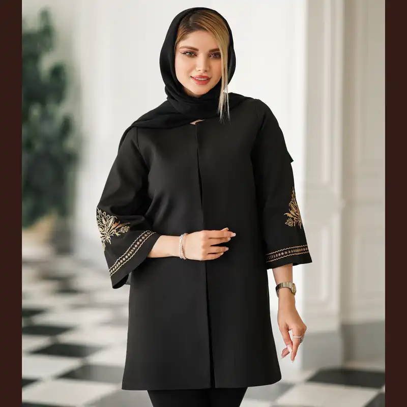 مانتو زنانه السانا مدل روشان کد 124640